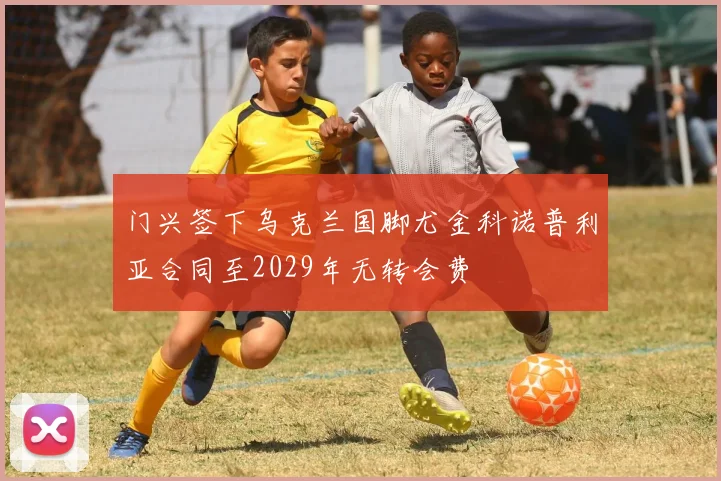 门兴签下乌克兰国脚尤金科诺普利亚合同至2029年无转会费